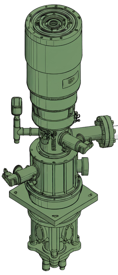 Gyrotron render